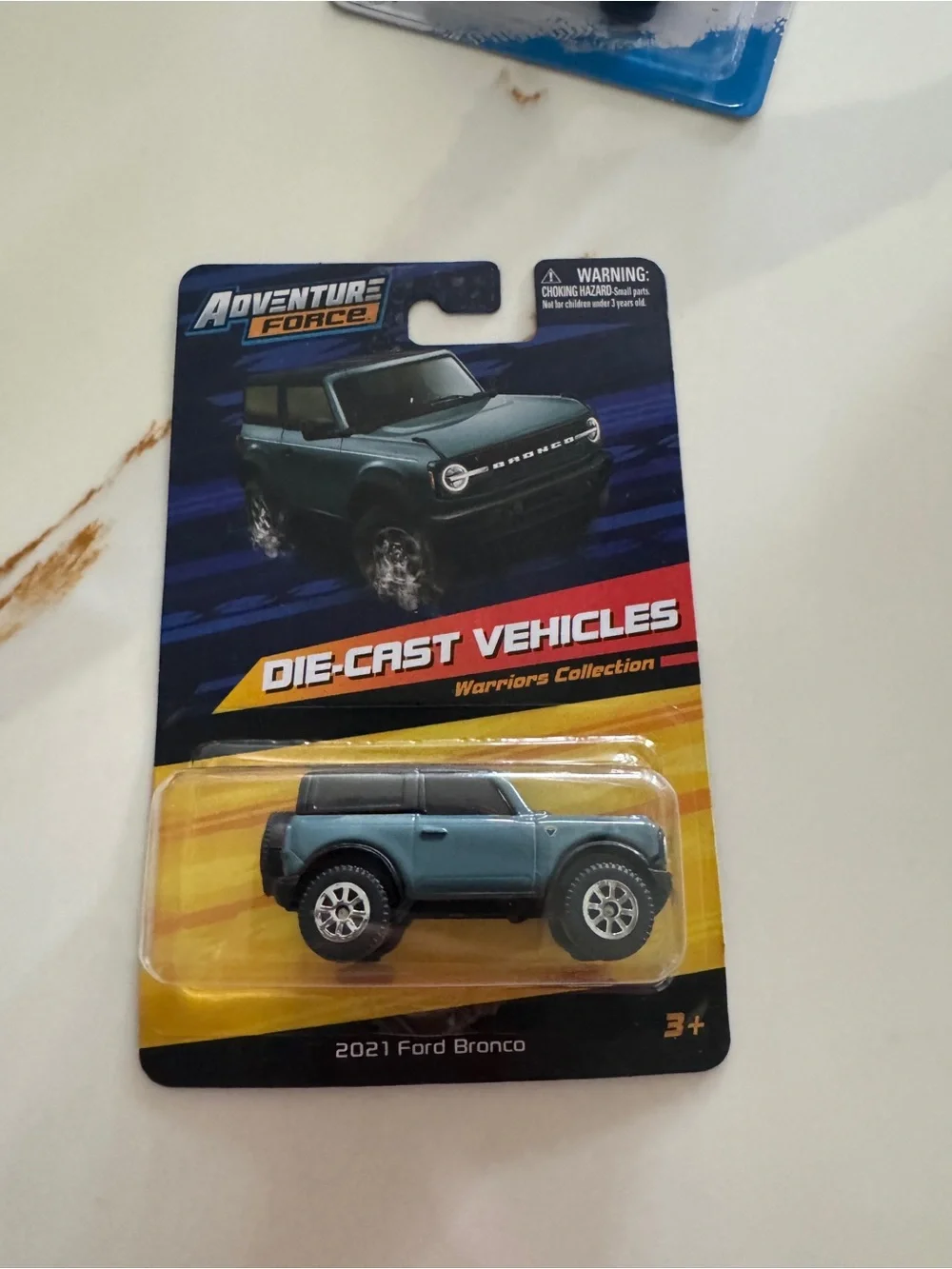 Die-Cast 2021 Ford Bronco Toy - Blue